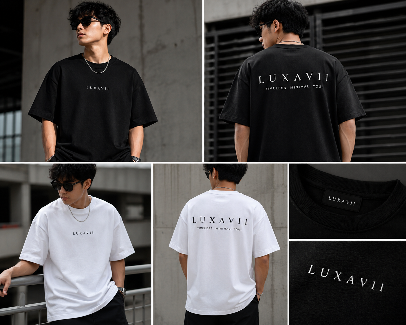 LUXAVIl Premium Oversized Tee.   Type → T-Shirts
Vendor → Luxavii.shop