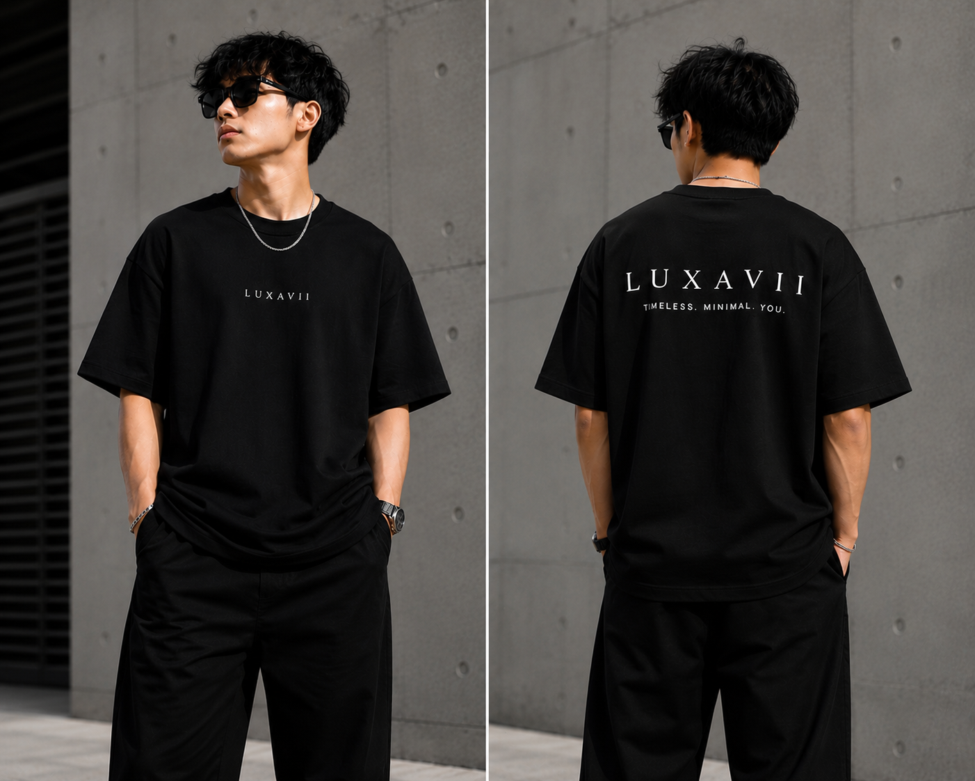 LUXAVIl Premium Oversized Tee.   Type → T-Shirts
Vendor → Luxavii.shop