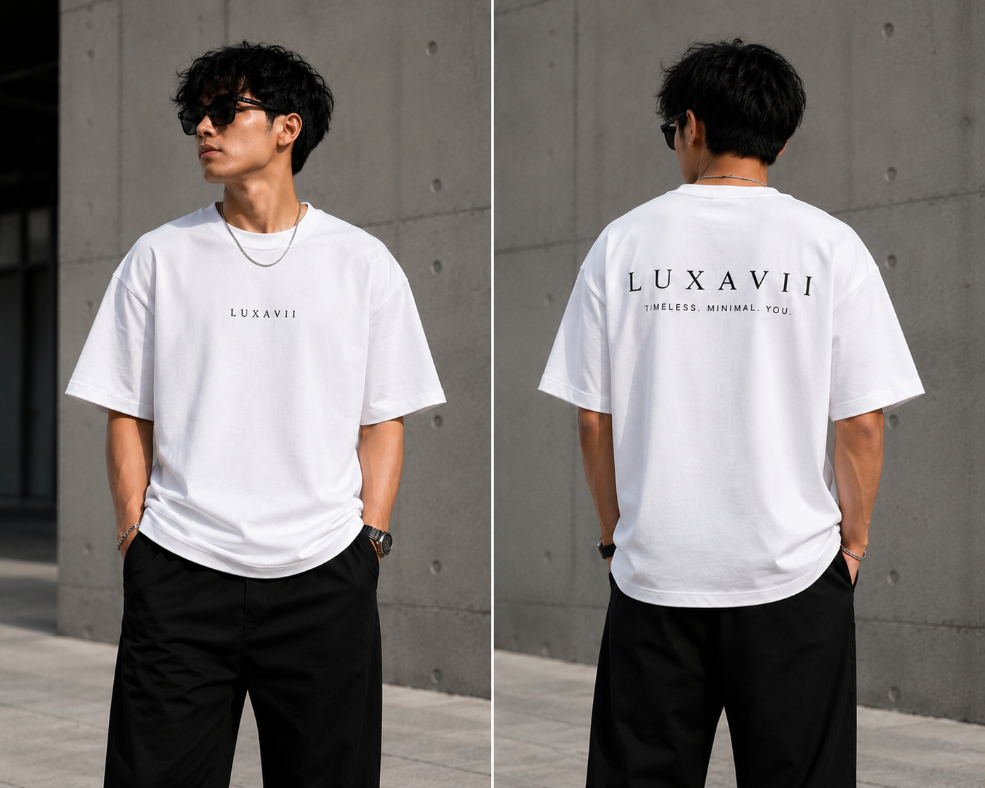 LUXAVIl Premium Oversized Tee.   Type → T-Shirts
Vendor → Luxavii.shop