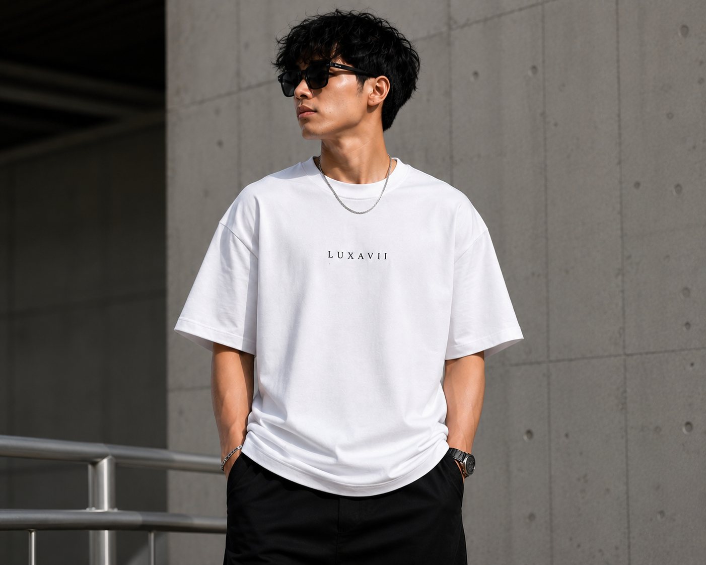 LUXAVIl Premium Oversized Tee.   Type → T-Shirts
Vendor → Luxavii.shop